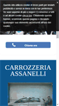 Mobile Screenshot of carrozzeriaassanelli.com